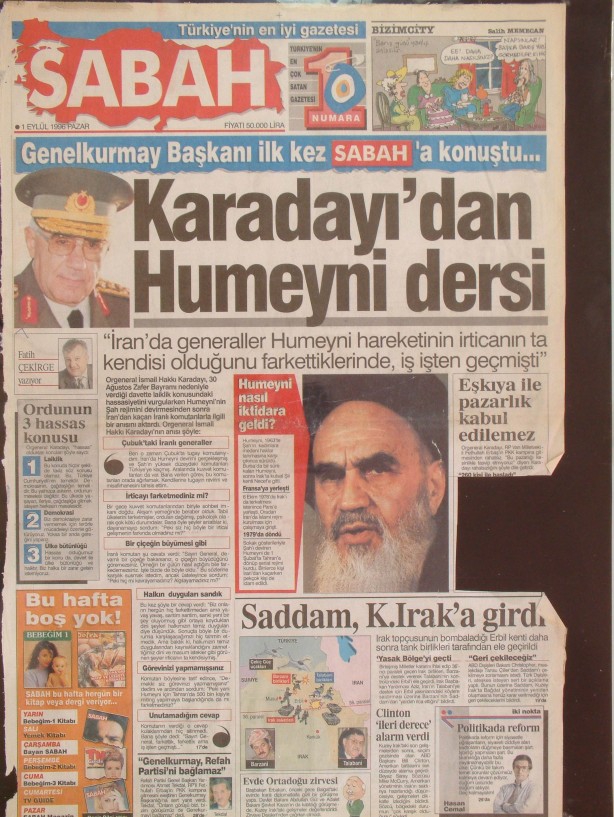 28 Şubat Medyasının Kirli Manşetleri 8