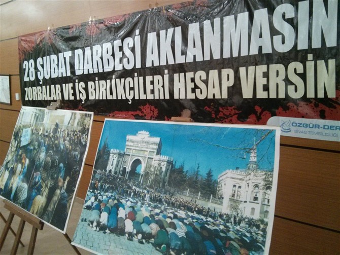 Sivas’ta “28 Şubat ile Hasaplaşma Günleri” Etkinliği 6