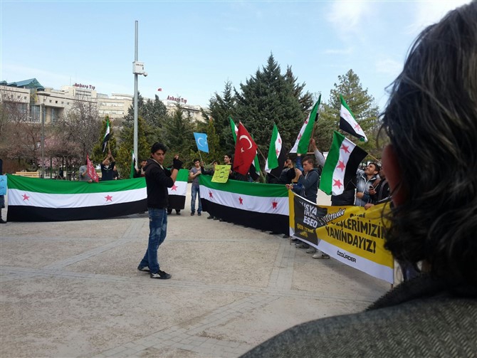 Suriye İntifadası Ankara'da Selamlandı 8