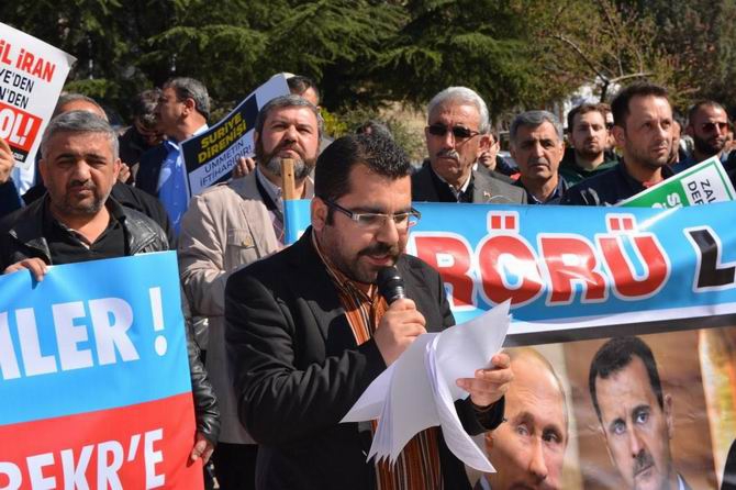Amasya'da Suriye İntifadası Selamlandı 12
