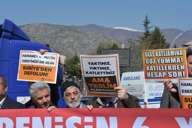 Amasya'da Suriye İntifadası Selamlandı 4