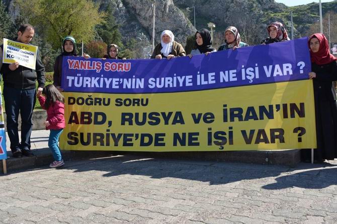 Amasya'da Suriye İntifadası Selamlandı 5