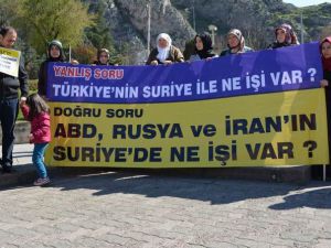 Amasya'da Suriye İntifadası Selamlandı