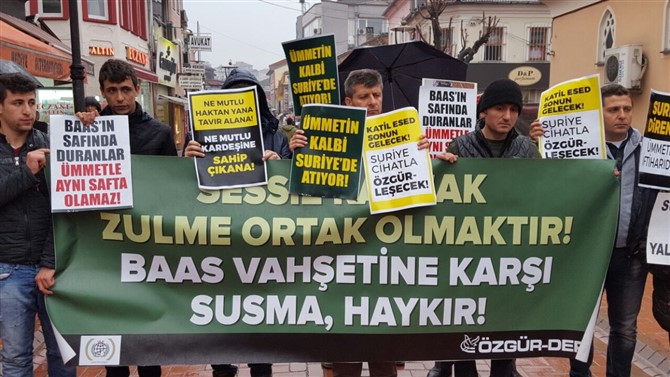 Suriye İntifadası Bartın’da Selamlandı! 7