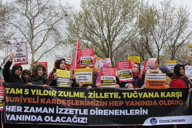 Suriye İntifadası İstanbul’da Selamlandı! 13