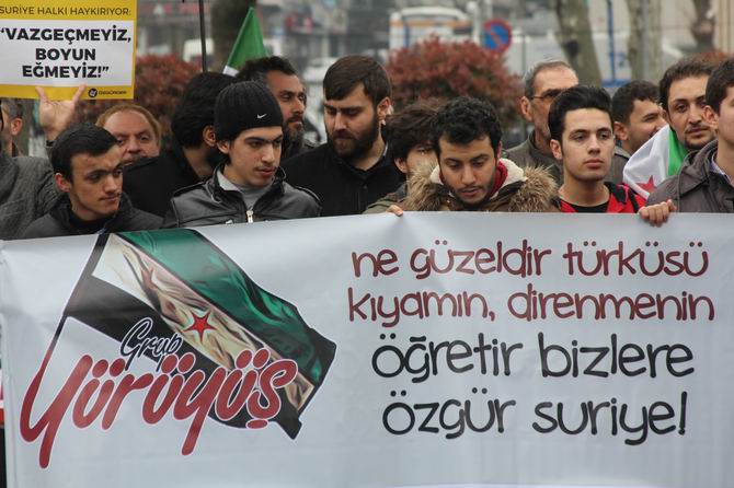 Suriye İntifadası İstanbul’da Selamlandı! 8