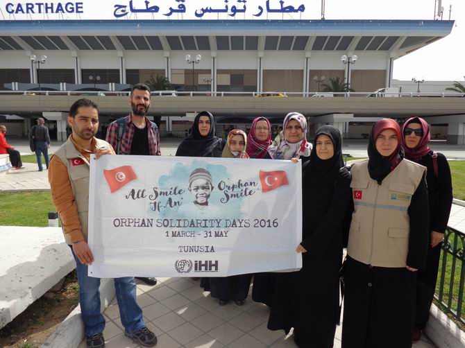 Tunus’ta Yetimlerle Dayanışma Günleri 1