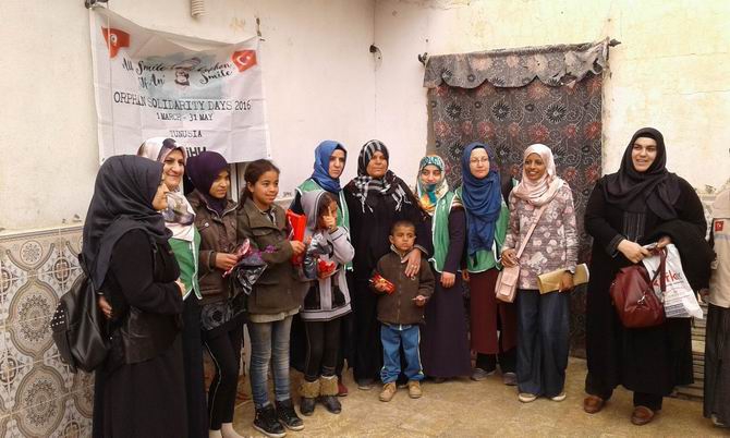 Tunus’ta Yetimlerle Dayanışma Günleri 2