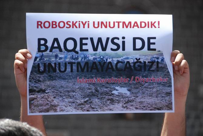 Dürümlü Katliamı Diyarbakır'da Protesto Edildi 5