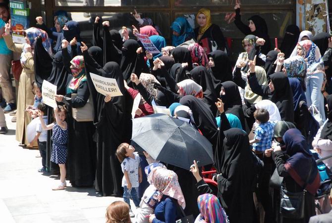 Dürümlü Katliamı Diyarbakır'da Protesto Edildi 9