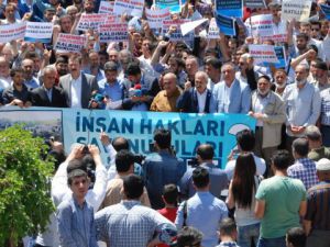 Dürümlü Katliamı Diyarbakır'da Protesto Edildi