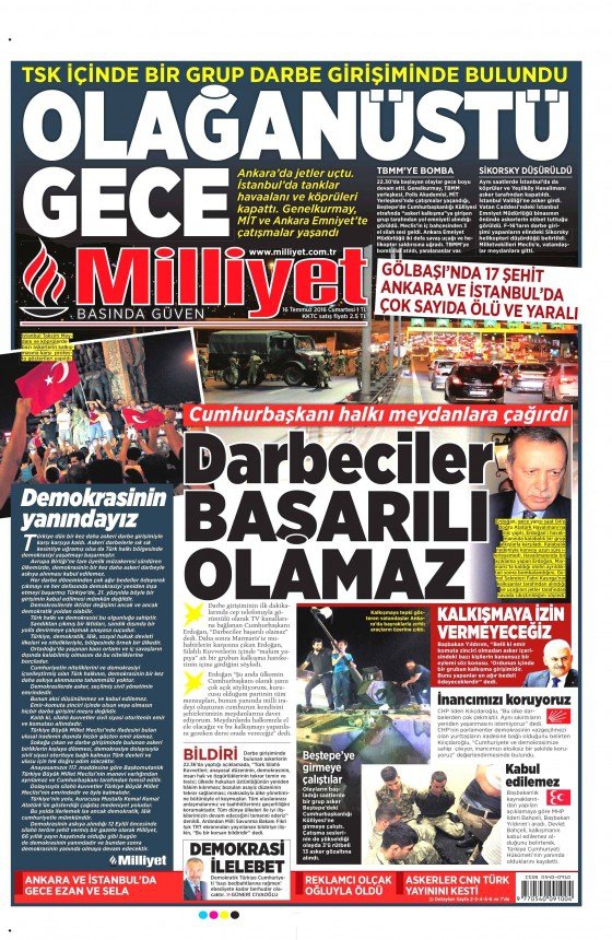 Gazeteler Darbe Girişimini Nasıl Gördü? 7