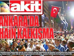 Gazeteler Darbe Girişimini Nasıl Gördü?