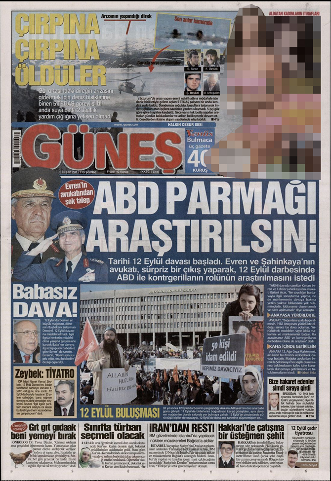 Gazete Manşetlerinde 12 Eylül Davası 5