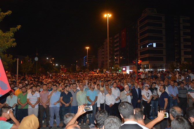 Batman'da 15 Temmuz Direnişinden Kareler 15