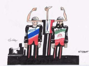 Esed, İran ve Rusya