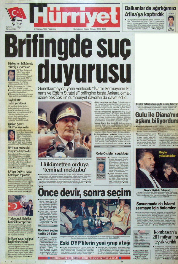 28 Şubatın Unutulmaz Manşetleri