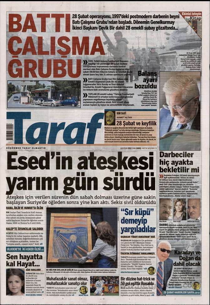 Gazete Manşetlerinde 28 Şubat Operasyonu 17
