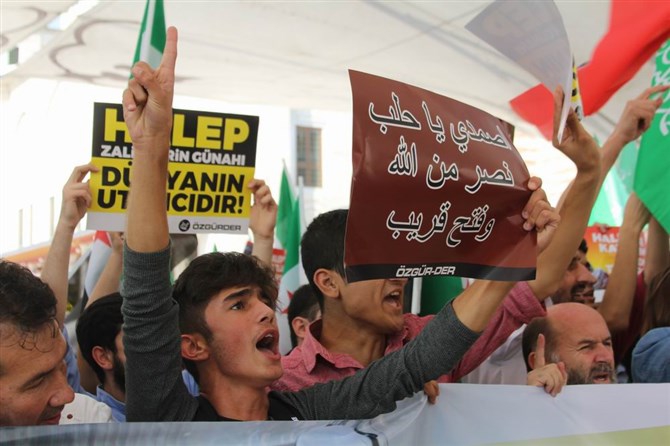 Halep Katliamı İstanbul’da Lanetlendi 8