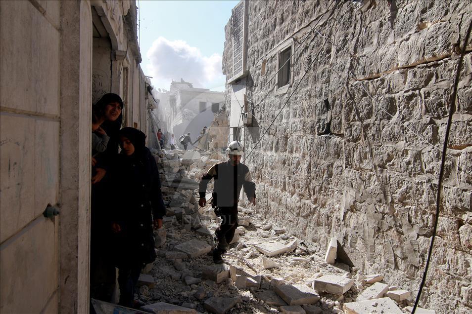 Halep Yoğun Bombardıman Altında 16
