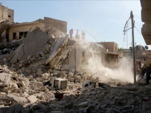 Halep Yoğun Bombardıman Altında