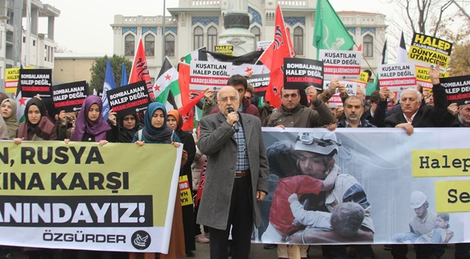 Halep’teki Katliamlar Fatih'de Lanetlendi! 9