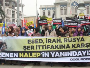 Halep’teki Katliamlar Fatih'de Lanetlendi!