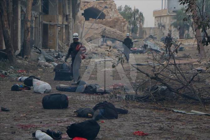Halep’ten Kaçan Siviller Katlediliyor 3