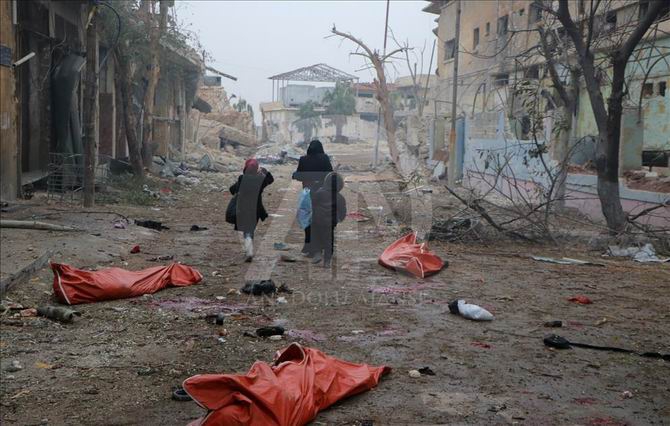 Halep’ten Kaçan Siviller Katlediliyor 7
