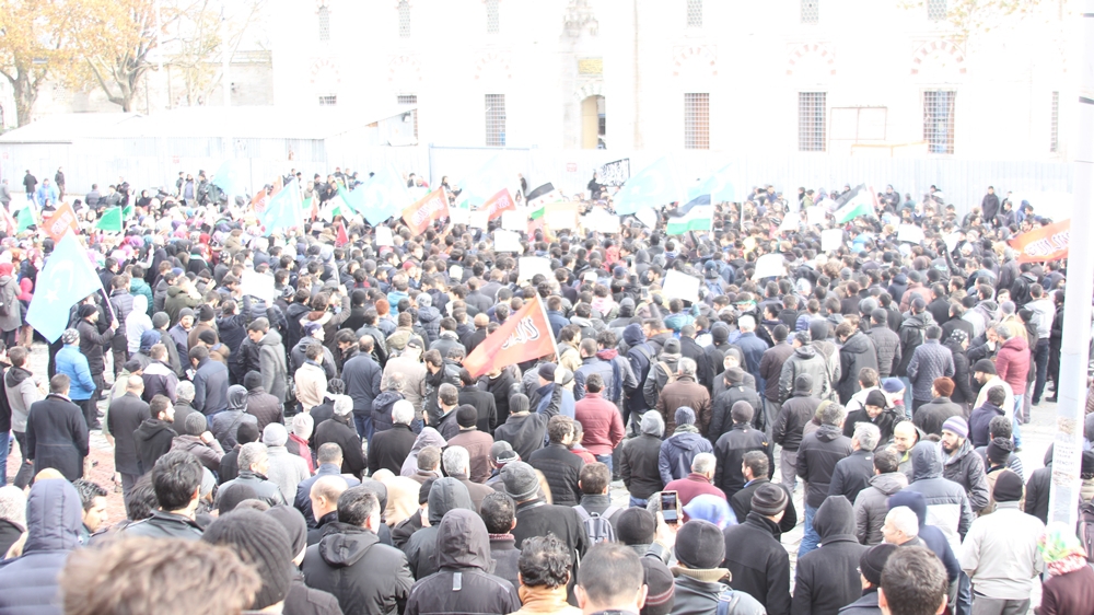 Üniversiteli Müslümanlar Halep İçin Beyazıt’ta Toplandı! 12