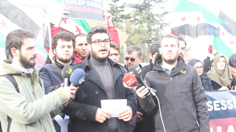 Üniversiteli Müslümanlar Halep İçin Beyazıt’ta Toplandı! 13