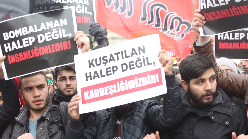 Üniversiteli Müslümanlar Halep İçin Beyazıt’ta Toplandı! 19