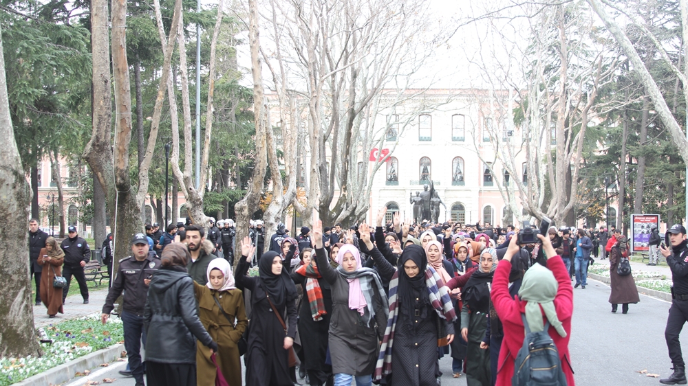 Üniversiteli Müslümanlar Halep İçin Beyazıt’ta Toplandı! 5