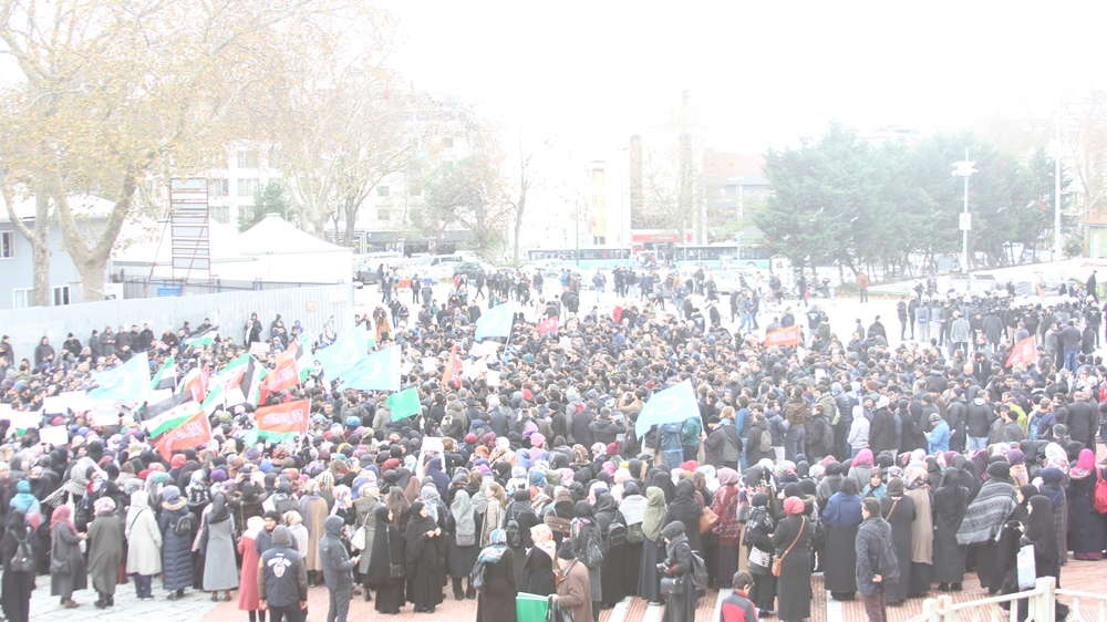 Üniversiteli Müslümanlar Halep İçin Beyazıt’ta Toplandı! 9