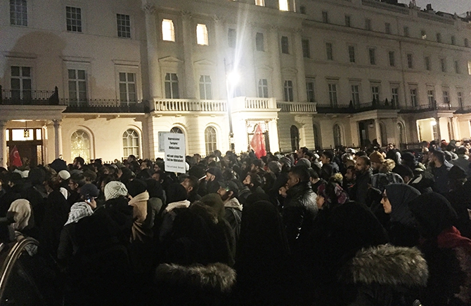 Londra'da Bir Gecede İki Suriye Eylemi 10