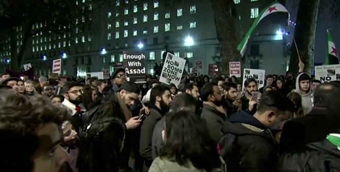 Londra'da Bir Gecede İki Suriye Eylemi 13