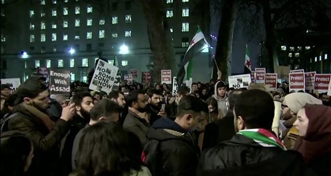 Londra'da Bir Gecede İki Suriye Eylemi 14