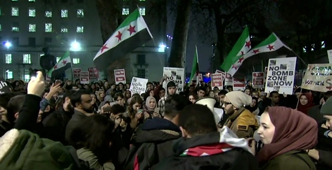 Londra'da Bir Gecede İki Suriye Eylemi 15