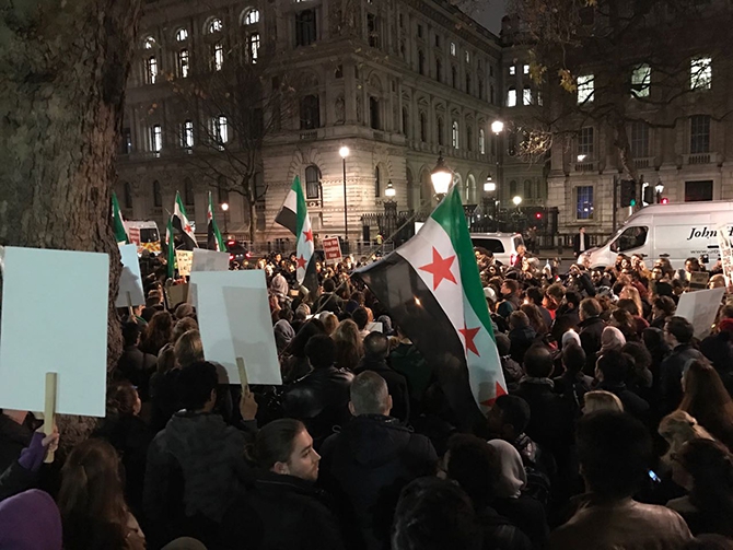 Londra'da Bir Gecede İki Suriye Eylemi 17