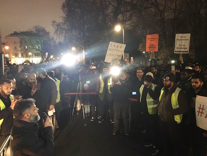 Londra'da Bir Gecede İki Suriye Eylemi 5
