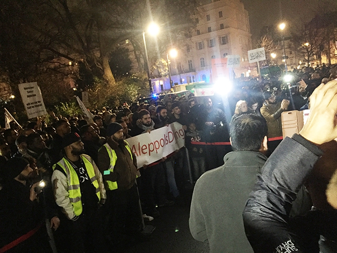 Londra'da Bir Gecede İki Suriye Eylemi 6