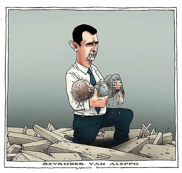 Dünyanın Halep'e Sessizliği Çizgilere Yansıdı 10