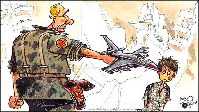 Dünyanın Halep'e Sessizliği Çizgilere Yansıdı 16