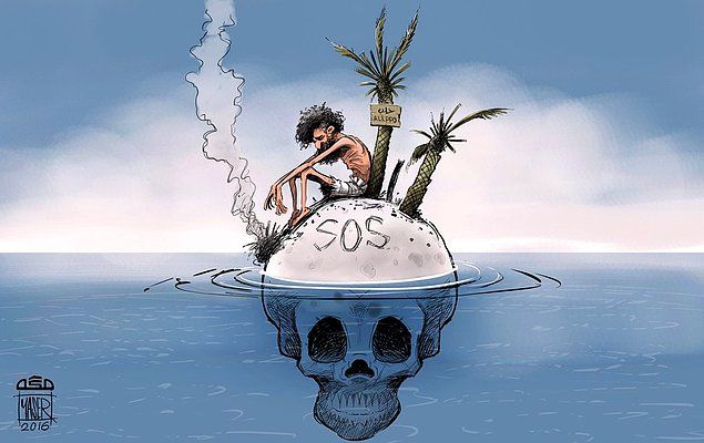 Dünyanın Halep'e Sessizliği Çizgilere Yansıdı 9