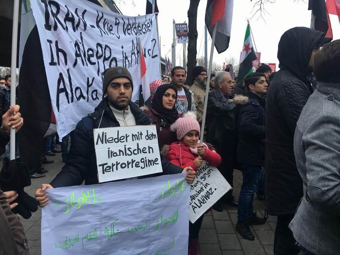 Halep'teki Katliamlar Almanya’da Protesto Edildi! 10