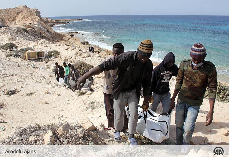 Onlarca Göçmenin Cansız Bedeni Libya Kıyılarına Vurdu! 1