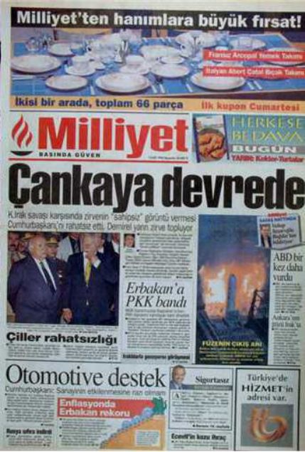 28 Şubat'ın Tetikçisi Medyanın Manşetleri 60