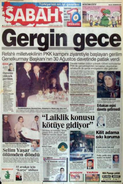 28 Şubat'ın Tetikçisi Medyanın Manşetleri 63