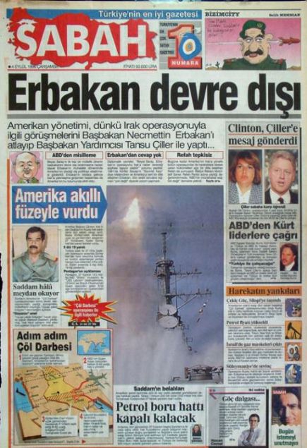 28 Şubat'ın Tetikçisi Medyanın Manşetleri 65