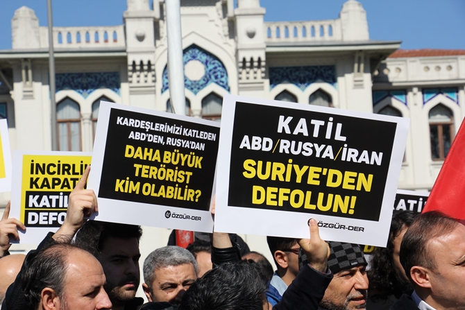 ABD’li Katiller Saraçhane’de Protesto Edildi! 10